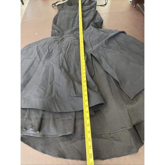 Xscape Black Lace Mermaid Gown Size 10 - Picture 6 of 10